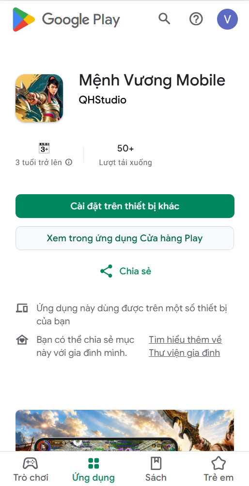 cai dat tcd chplay